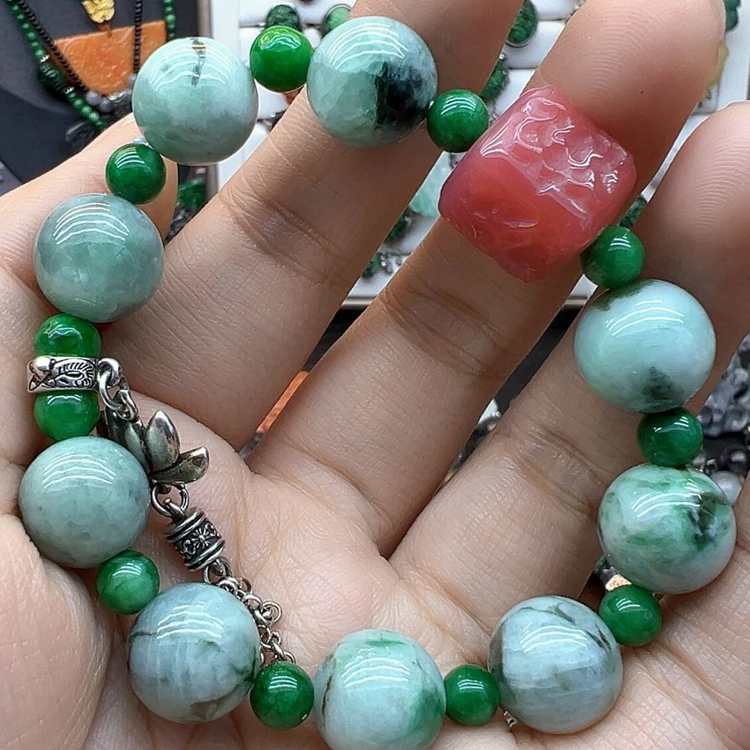 翡翠戒指未镶嵌炸