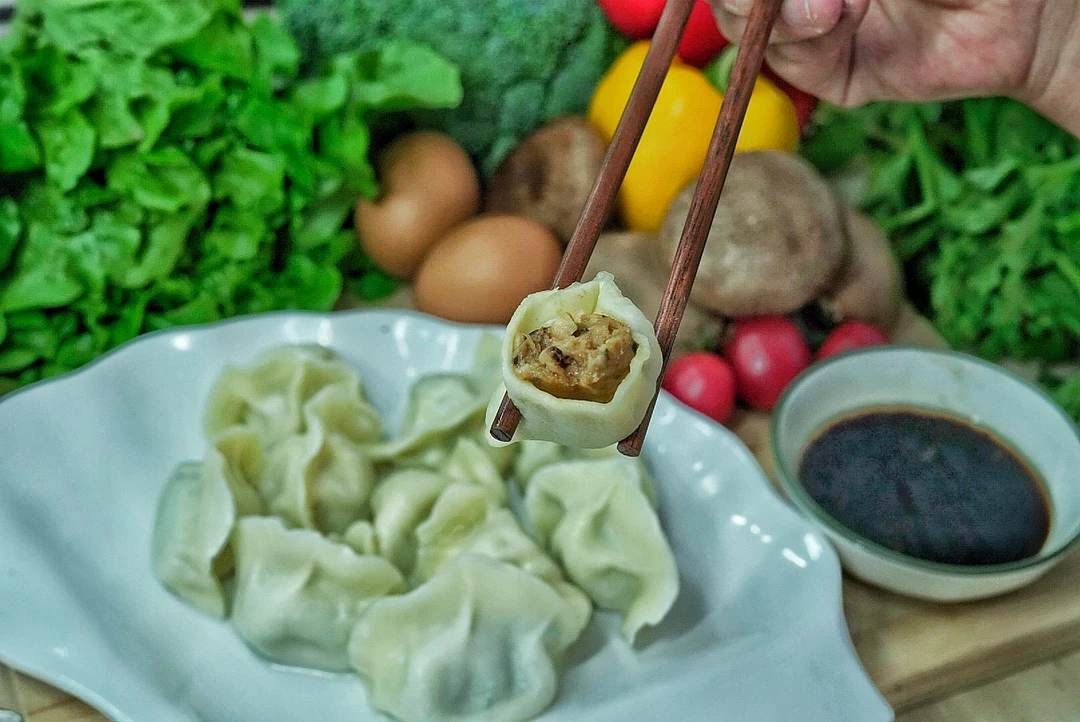 手工生饺子-猪肉香菇