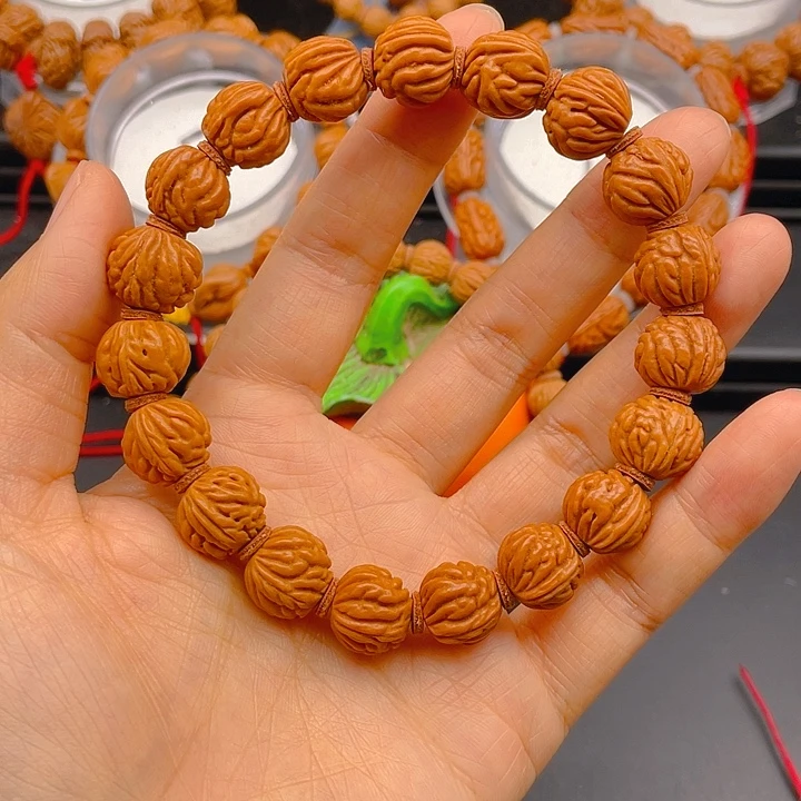 桃核吊坠福利金蝉14尺寸捡漏