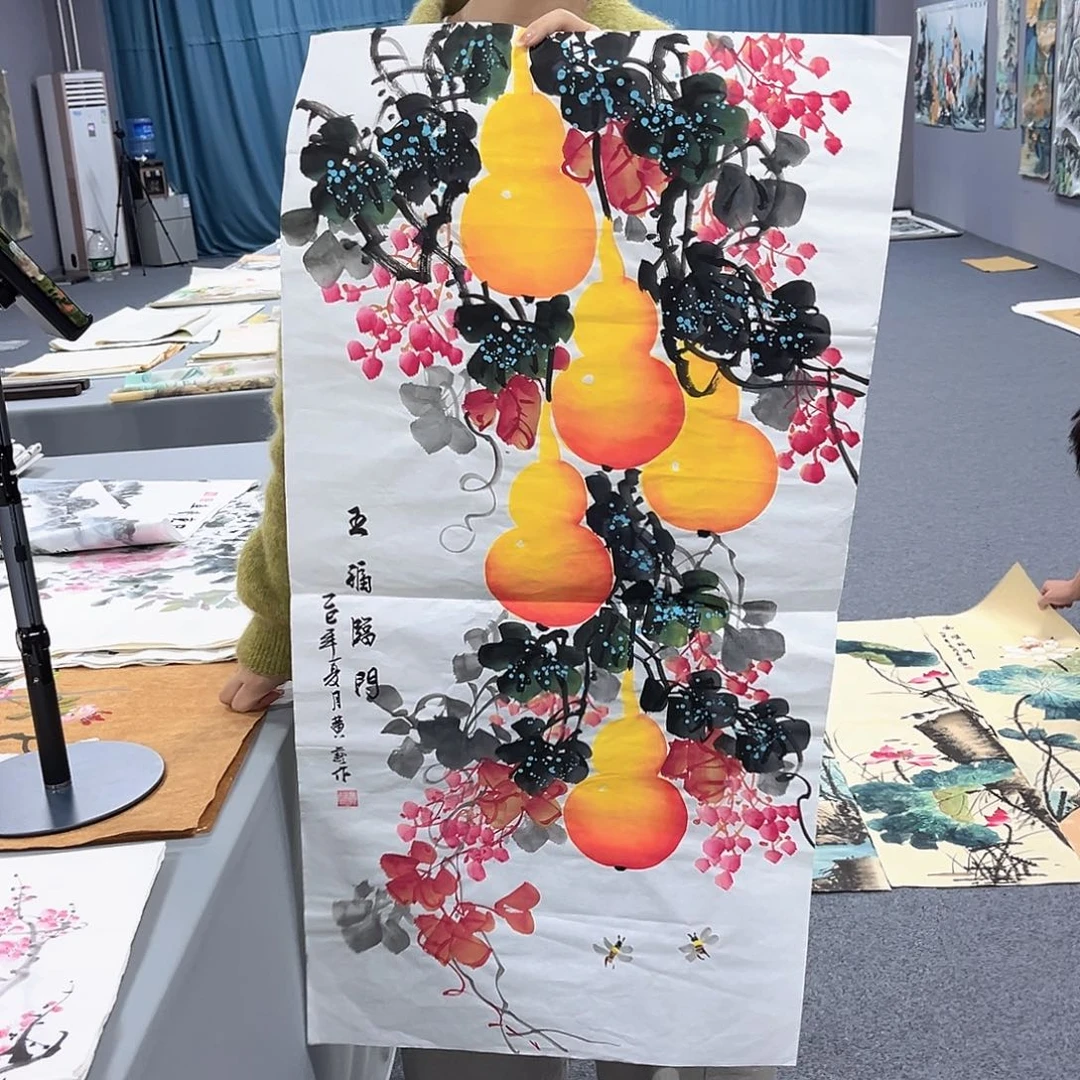 国画国画老师作品