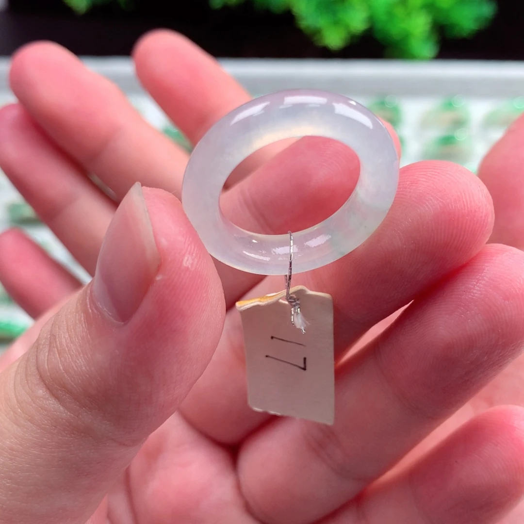 未镶嵌戒指翡翠天然