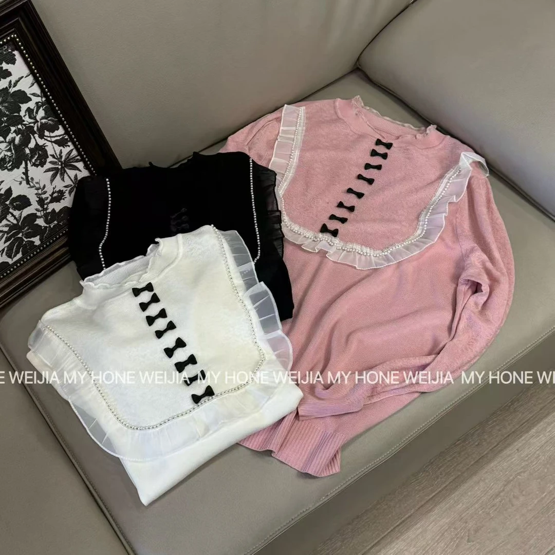 【WJ】 秋冬款 高 253 三色针织 上衣 （均码）