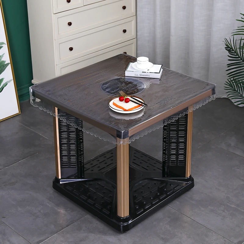 软玻璃桌面垫免洗防水防油防烫塑料PVC透明餐桌垫茶几桌布水晶板