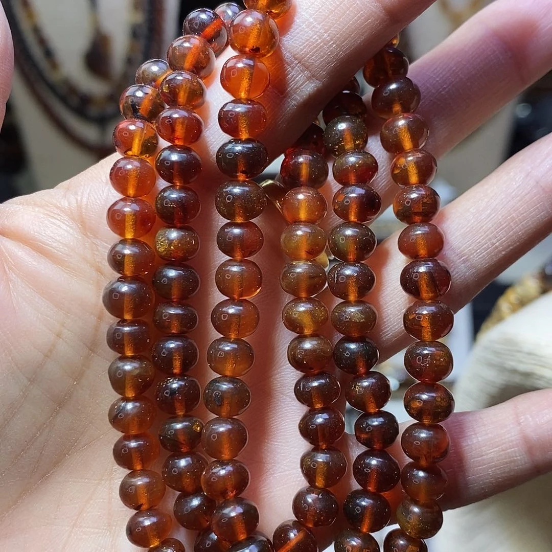 琥珀未镶嵌裸石血珀7