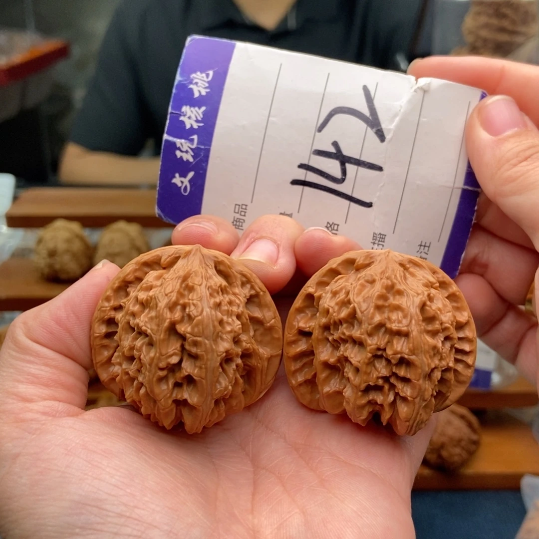 把件文玩核桃43白狮子