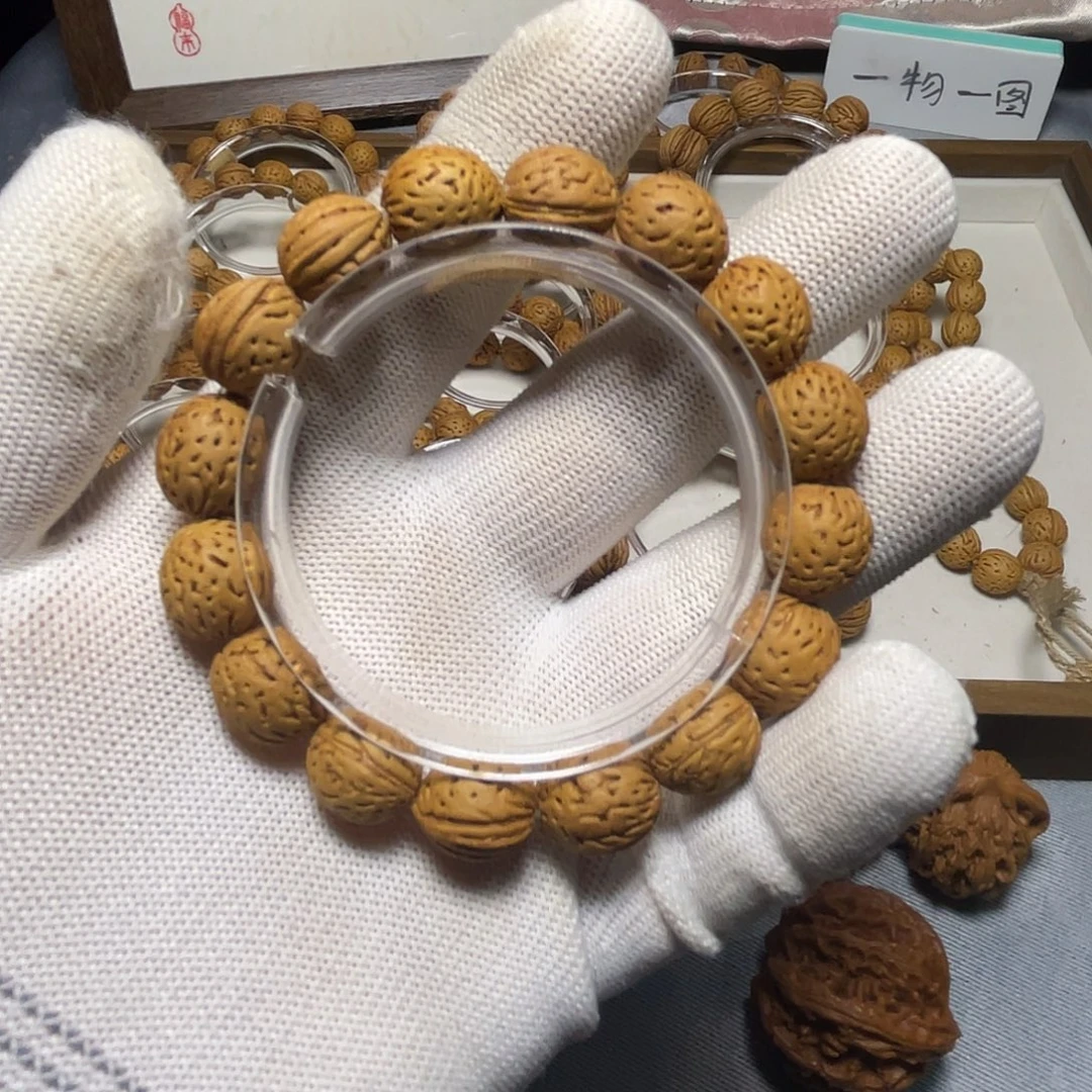 桃核吊坠桃核手串有备籽