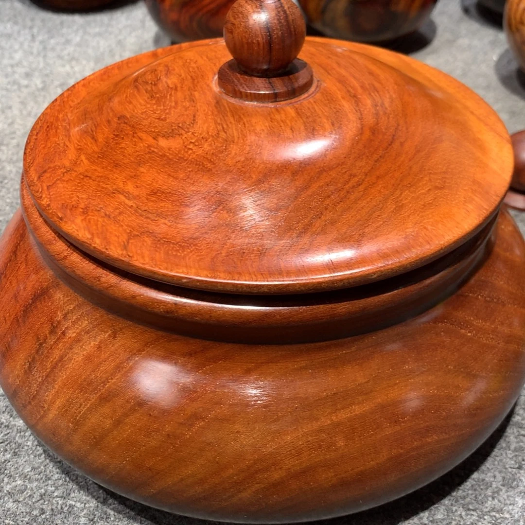 心***胖木缅花21厘米将军罐