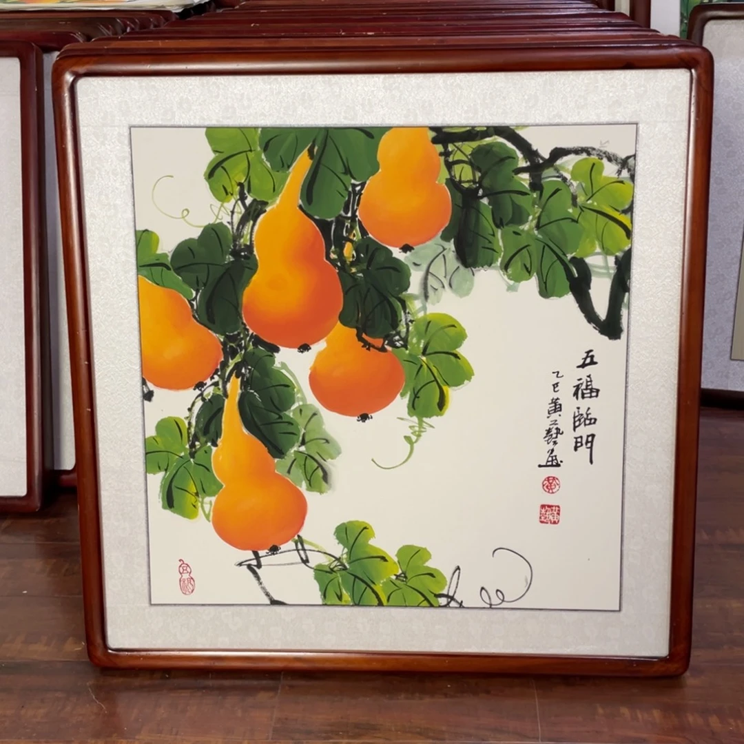 国画带框尺寸63*63厘米