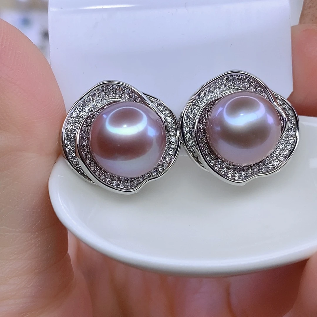 耳饰未镶嵌淡水珍珠