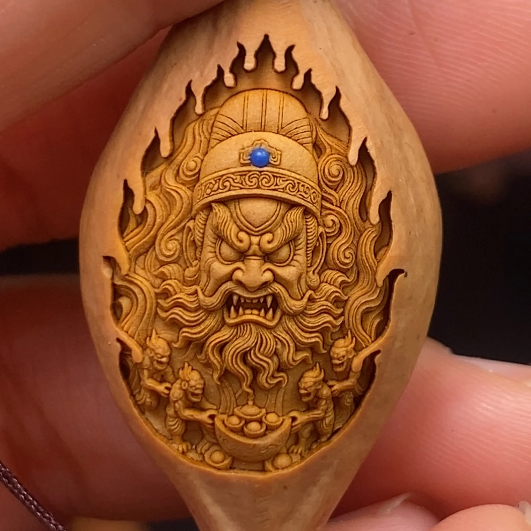 猴头核桃吊坠橄榄核桃
