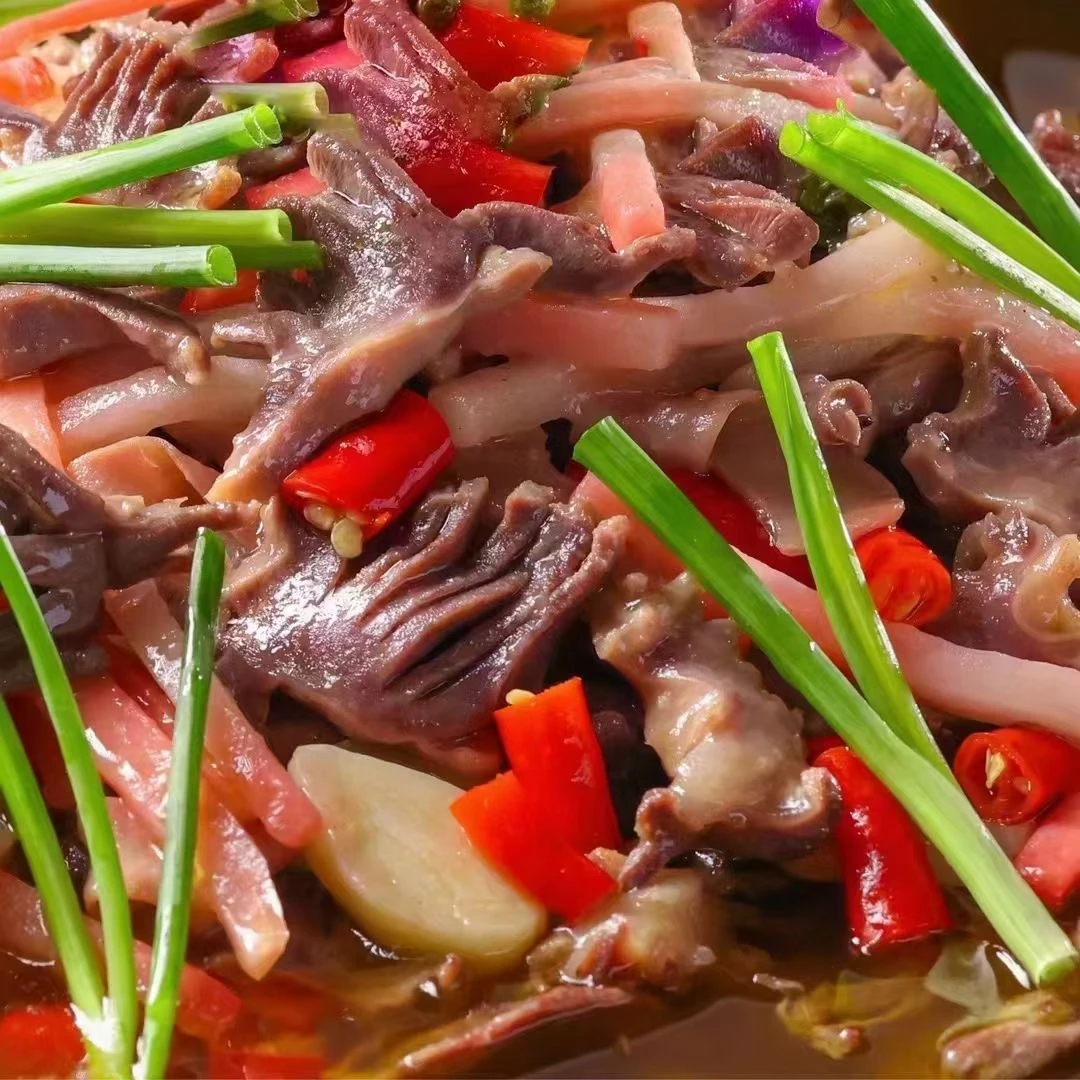 蔡大厨现炒黔江鸡杂