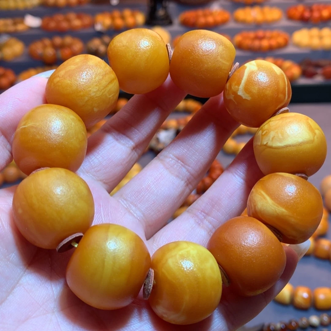 【闪购商品】手串蜜蜡未镶嵌蜜蜡手串