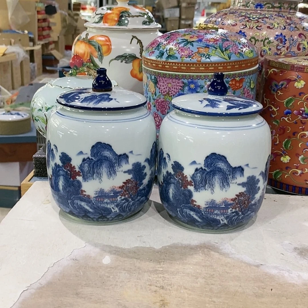 【闪购商品】罐茶叶罐陶瓷茶叶罐