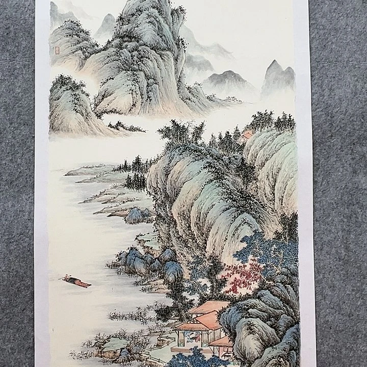 国画书画作品多次