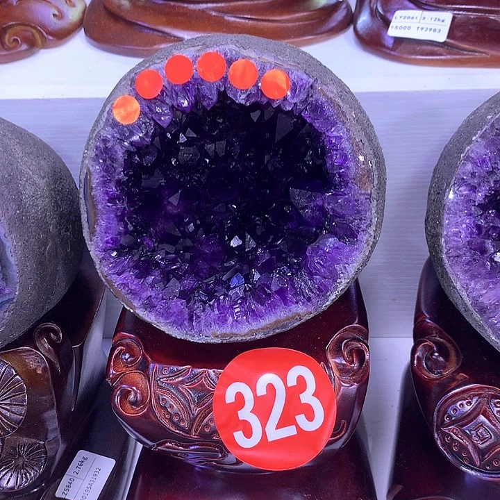 未镶嵌紫晶大型摆件（非配饰）