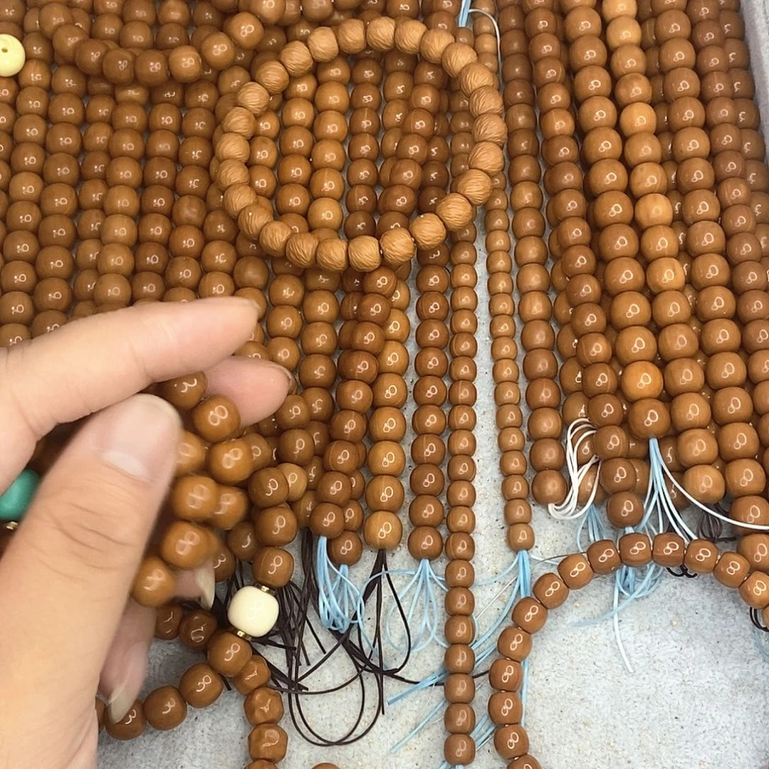 酷***安猴头核桃手串猴头