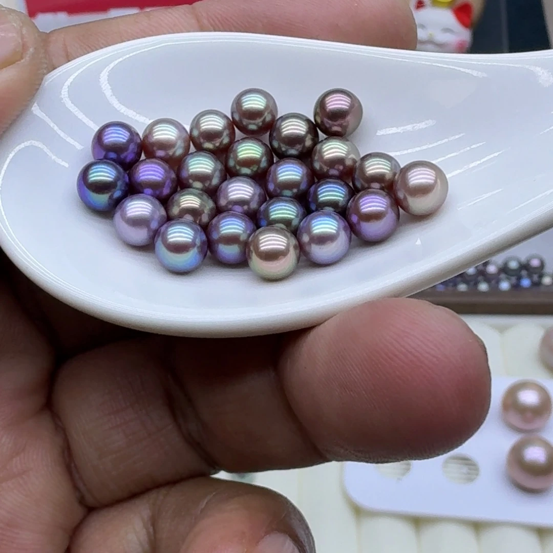 淡水珍珠未镶嵌耳饰