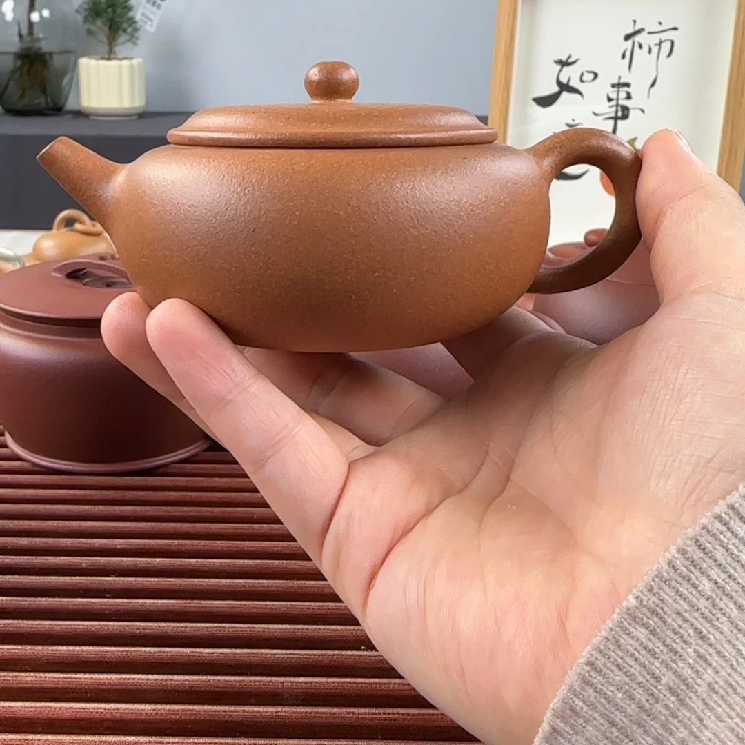 紫砂茶壶d****g微瑕金黄