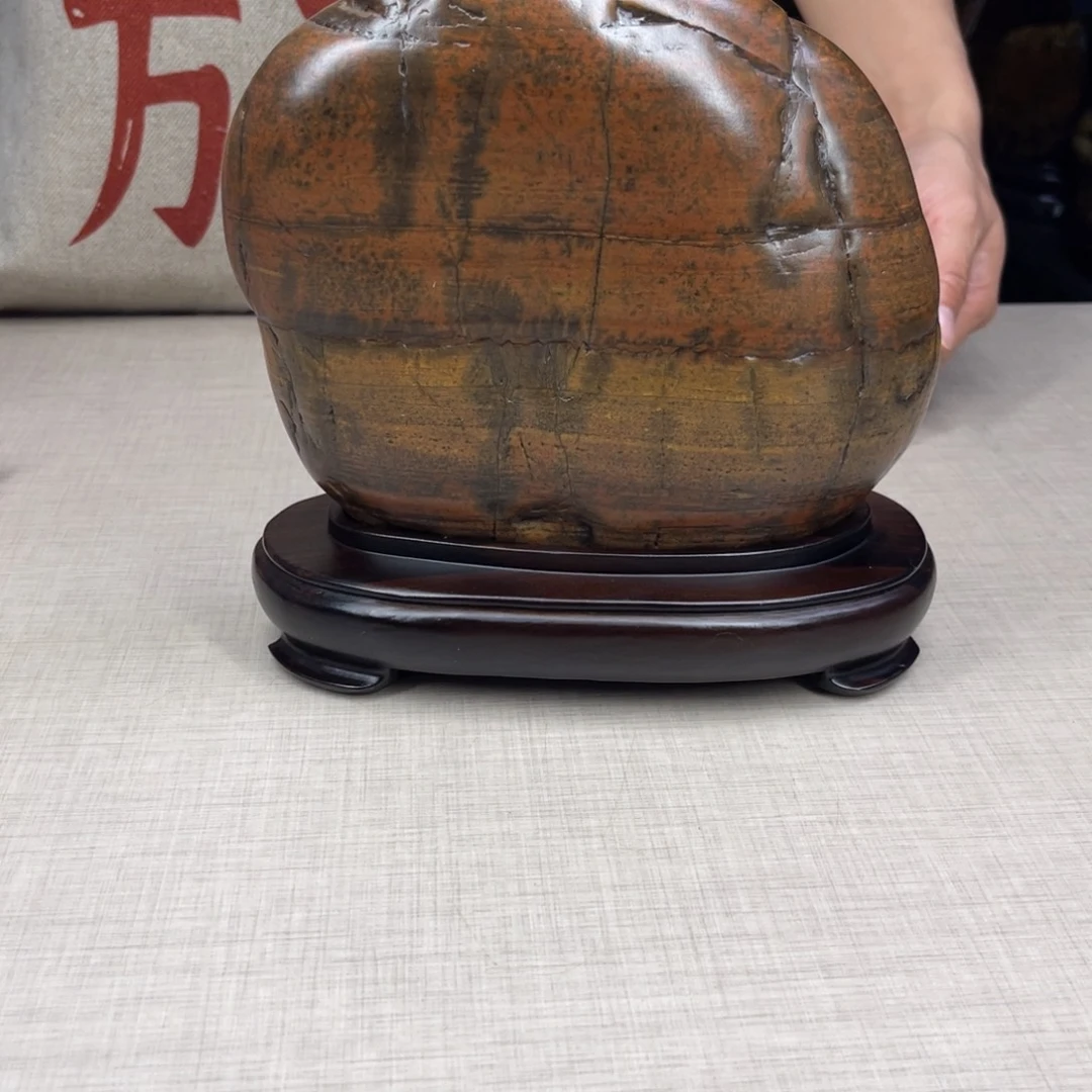 石材广西大化彩玉石配底座