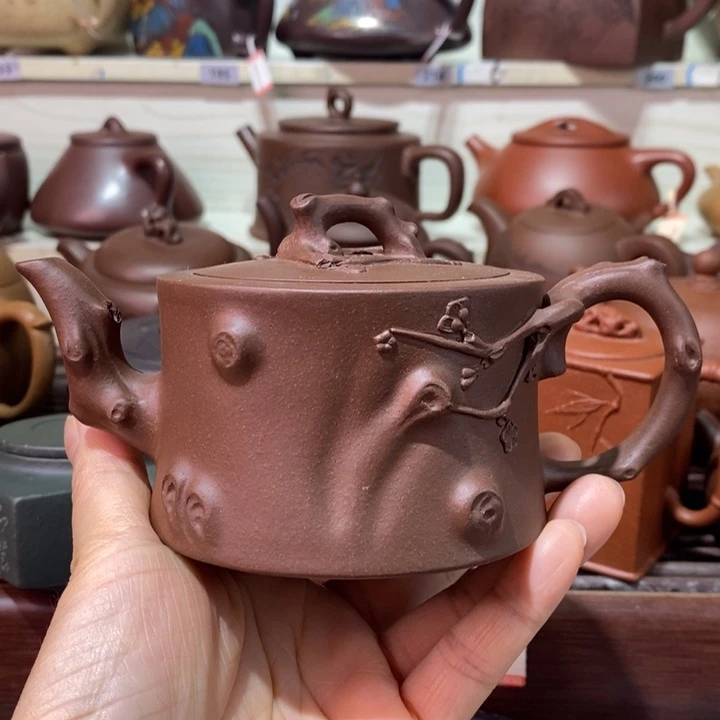 茶壶紫砂微瑕处理一把