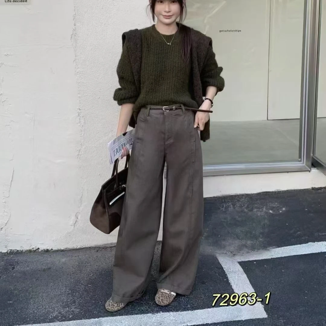 韩国货高端休闲奶奶弯刀7293