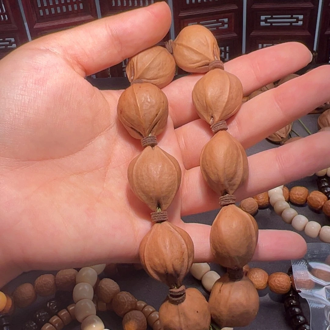 紫金鼠手串1*3橄榄核