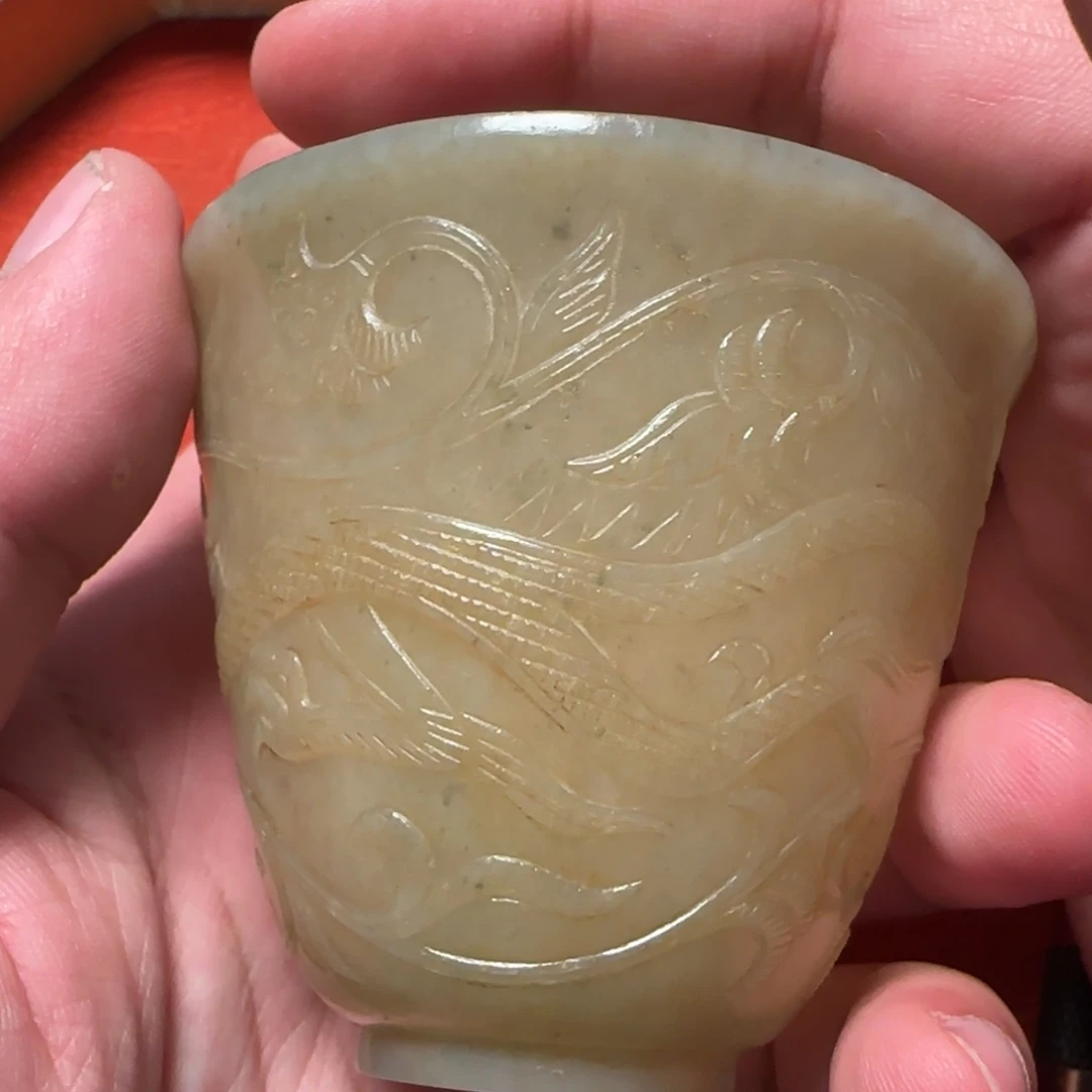 风***缘和田玉未镶嵌把件