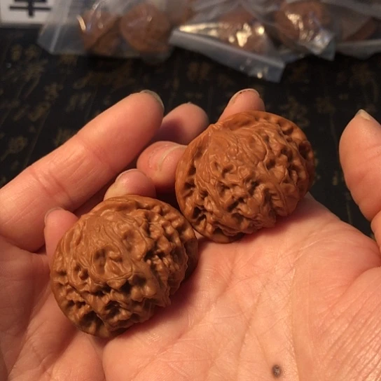 把件文玩核桃宫灯43mm