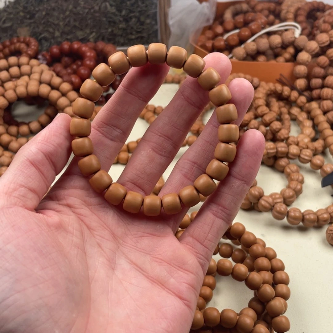 猴头核桃手串全品自然走色道珠