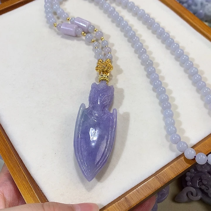 翡翠未镶嵌颈饰翡翠吊坠