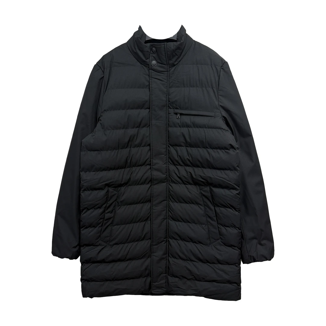 8520#中长款长袖休闲棉服