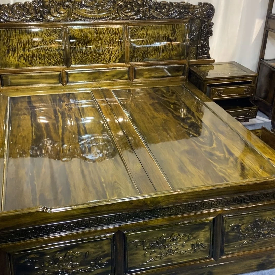 楠木高低床三件套