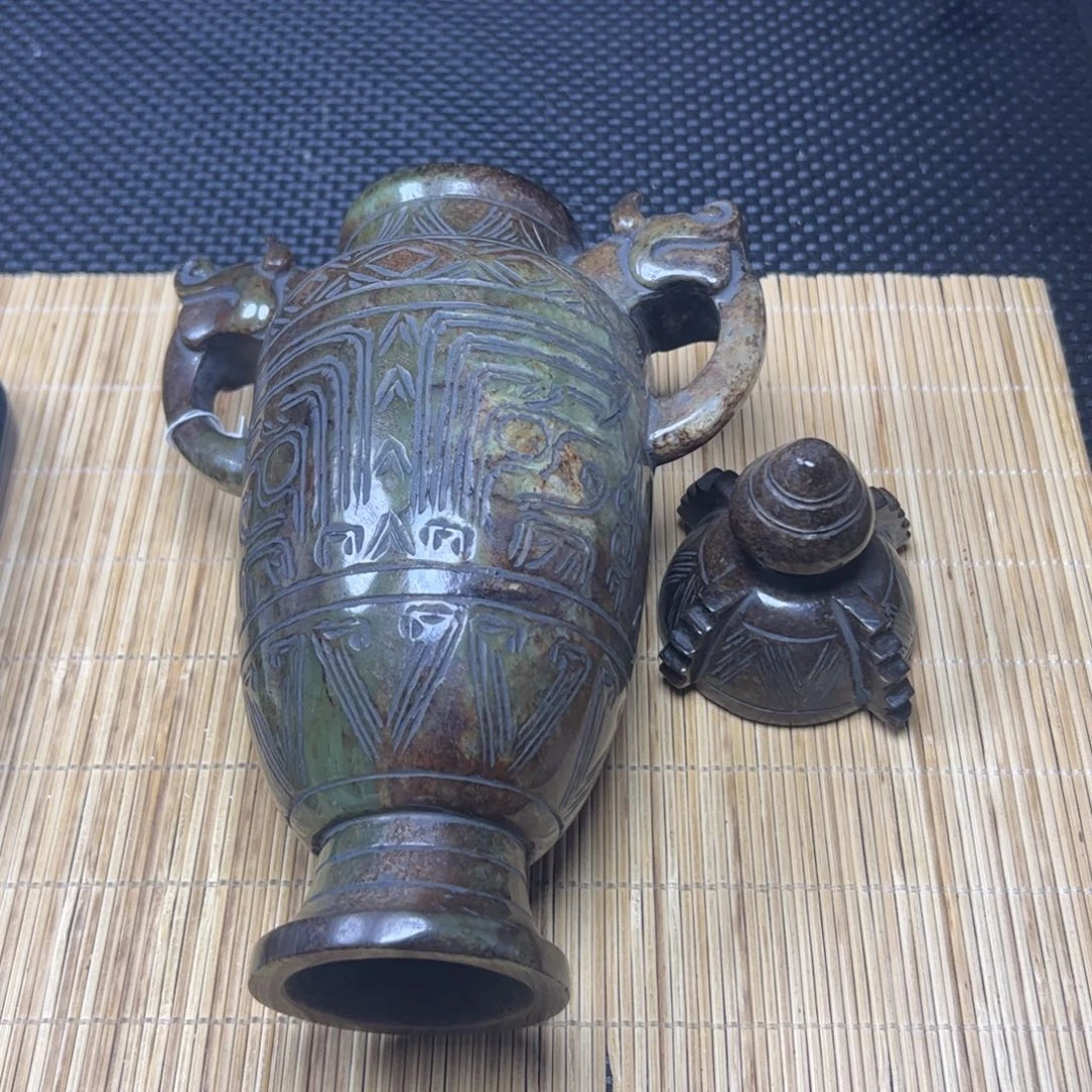 和田玉未镶嵌摆件