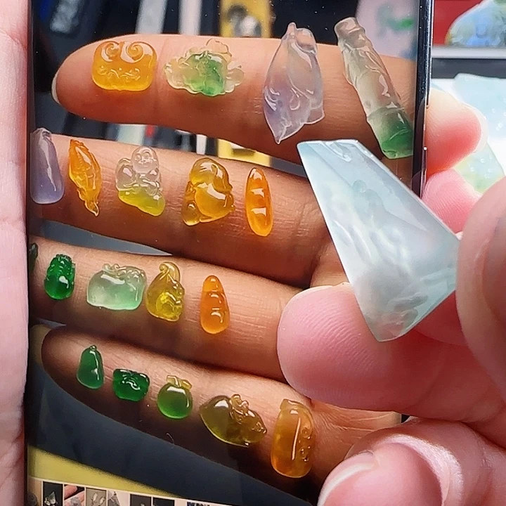 定制翡翠未镶嵌翡翠定制