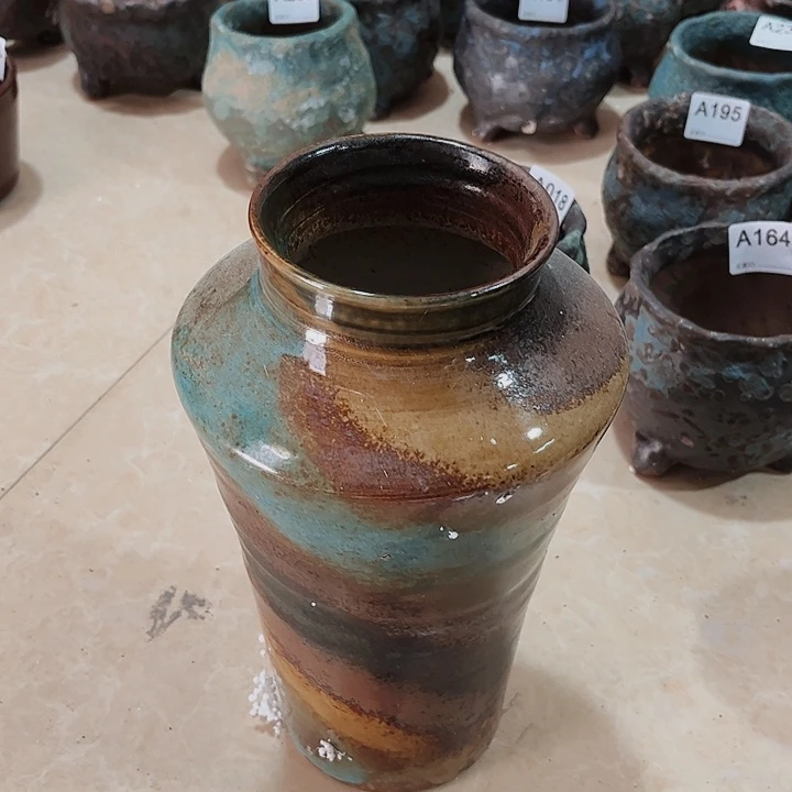 景德镇陶瓷花盆高29口9
