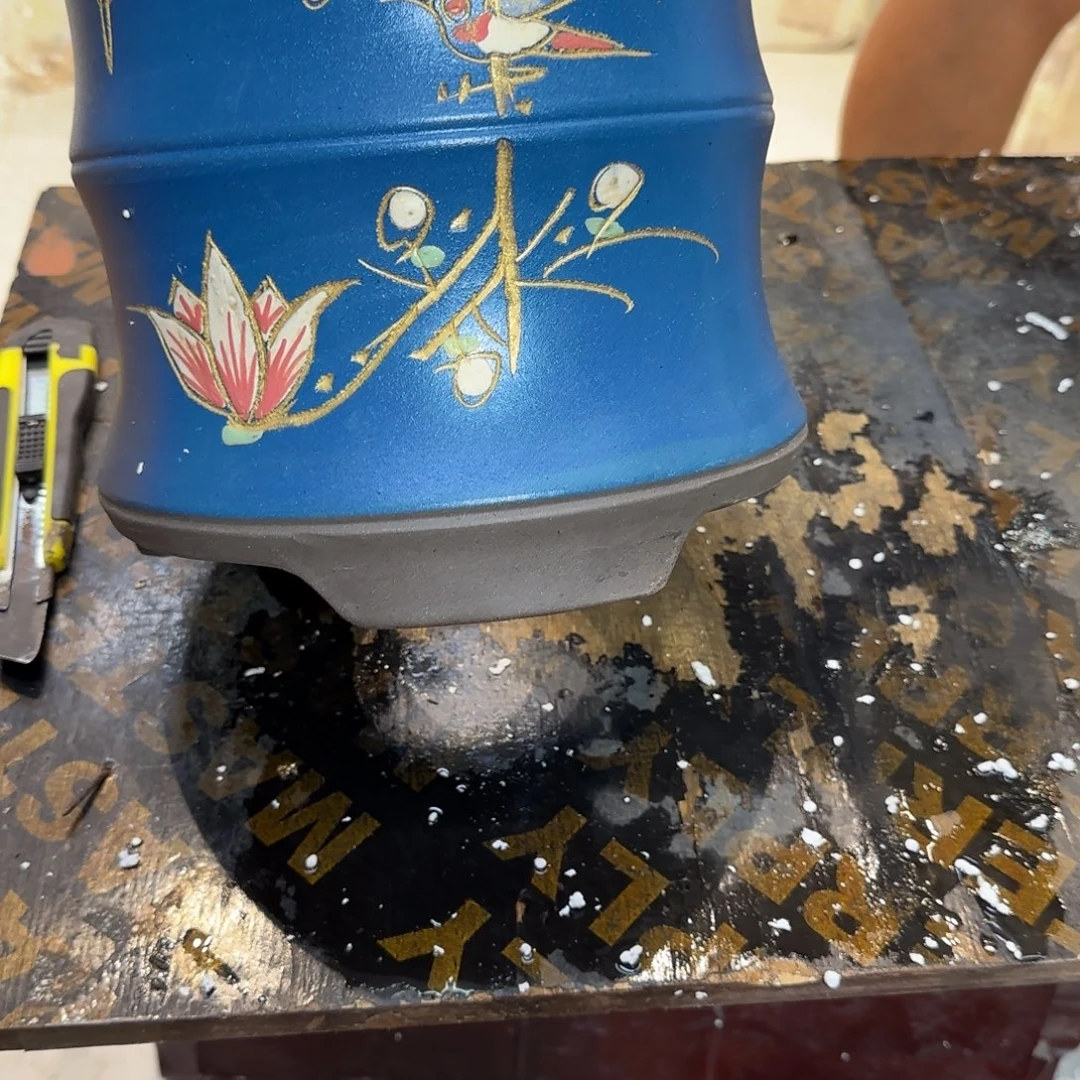 紫砂花盆口径16.18口径