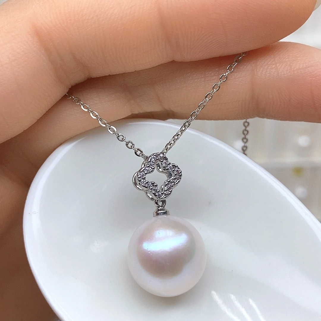 淡水珍珠合金颈饰