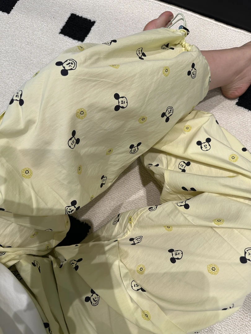 XIAOR-春夏时尚百搭米奇休闲裤