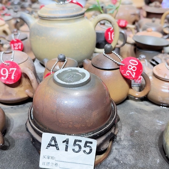 达***金紫砂茶壶坭兴陶柴烧