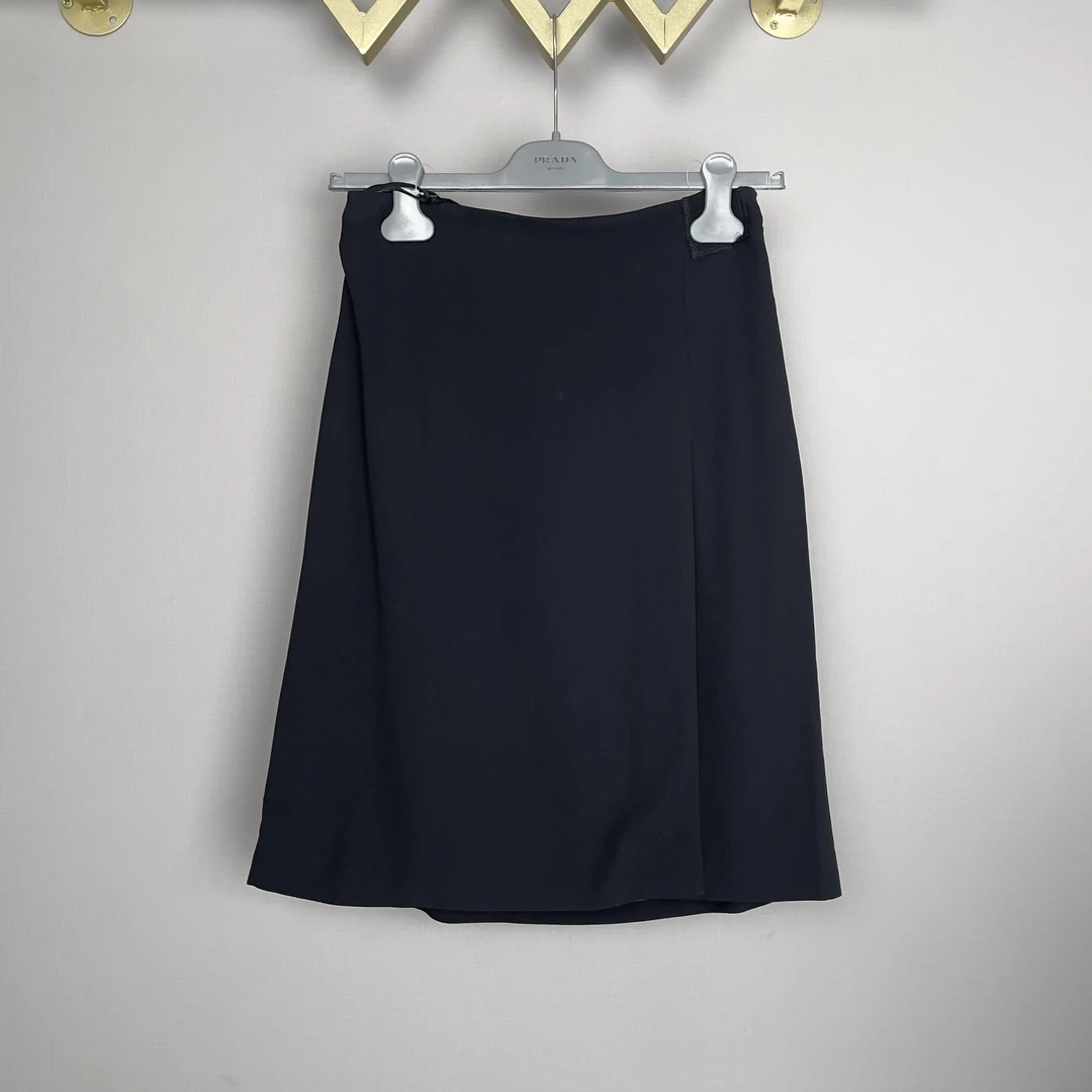 未使用 Prada/普拉达 普拉达女士黑色休闲一步裙裙子149673女装