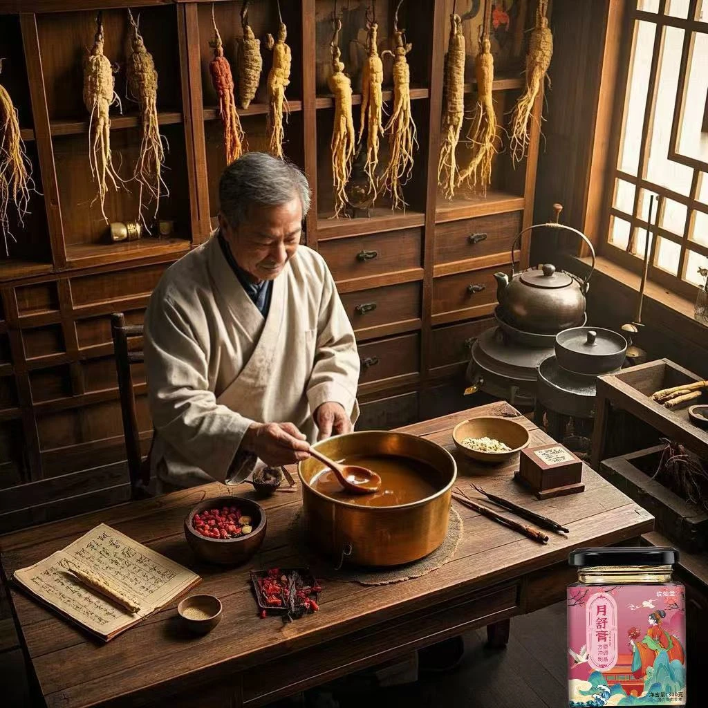 温和现熬本家方营养搭配舒适女神月舒膏-B1