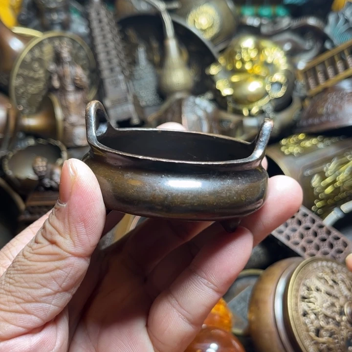 铜器摆件收收藏藏