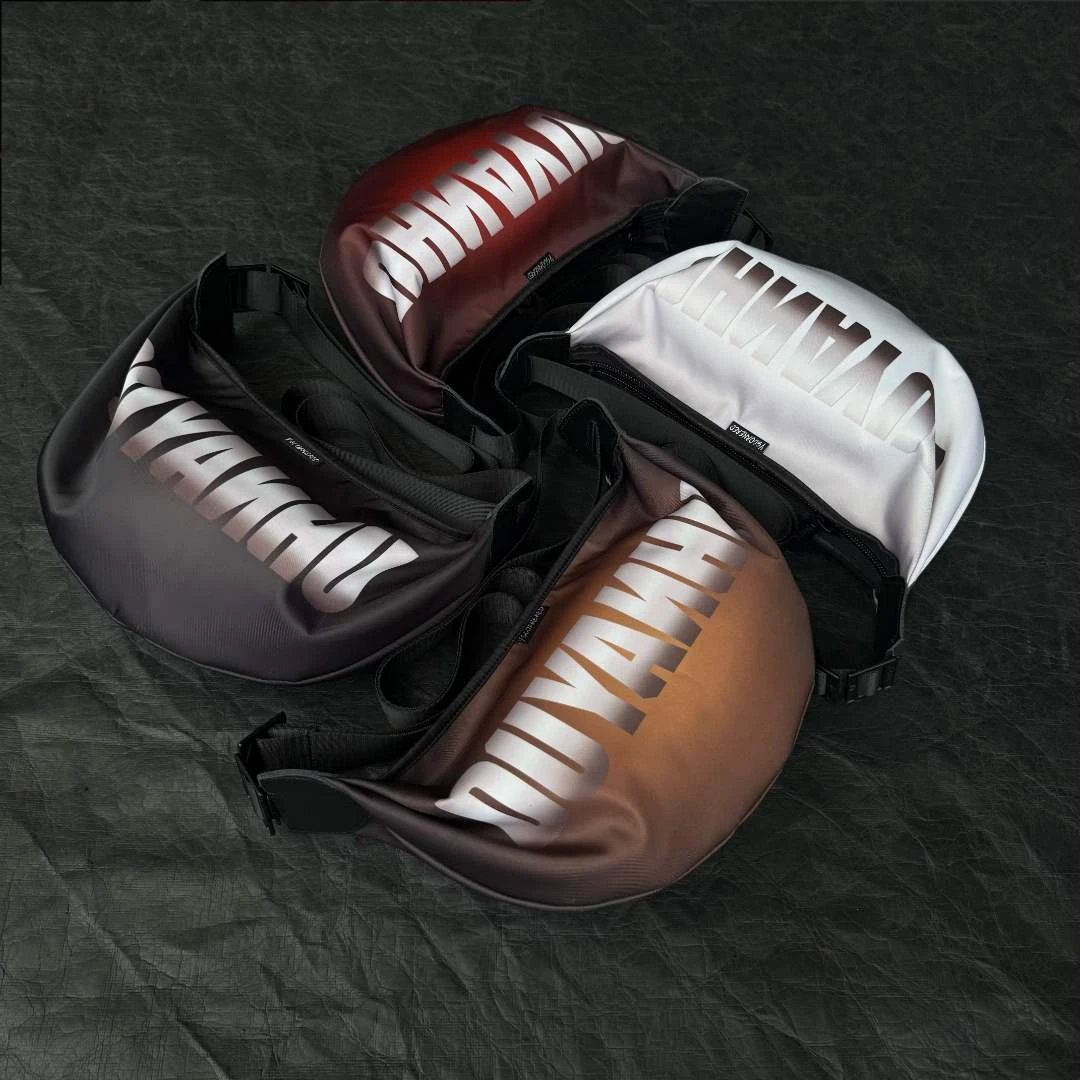 YSCORNERED/独眼虎月牙包—金银色系列斜挎包（盗版必究）