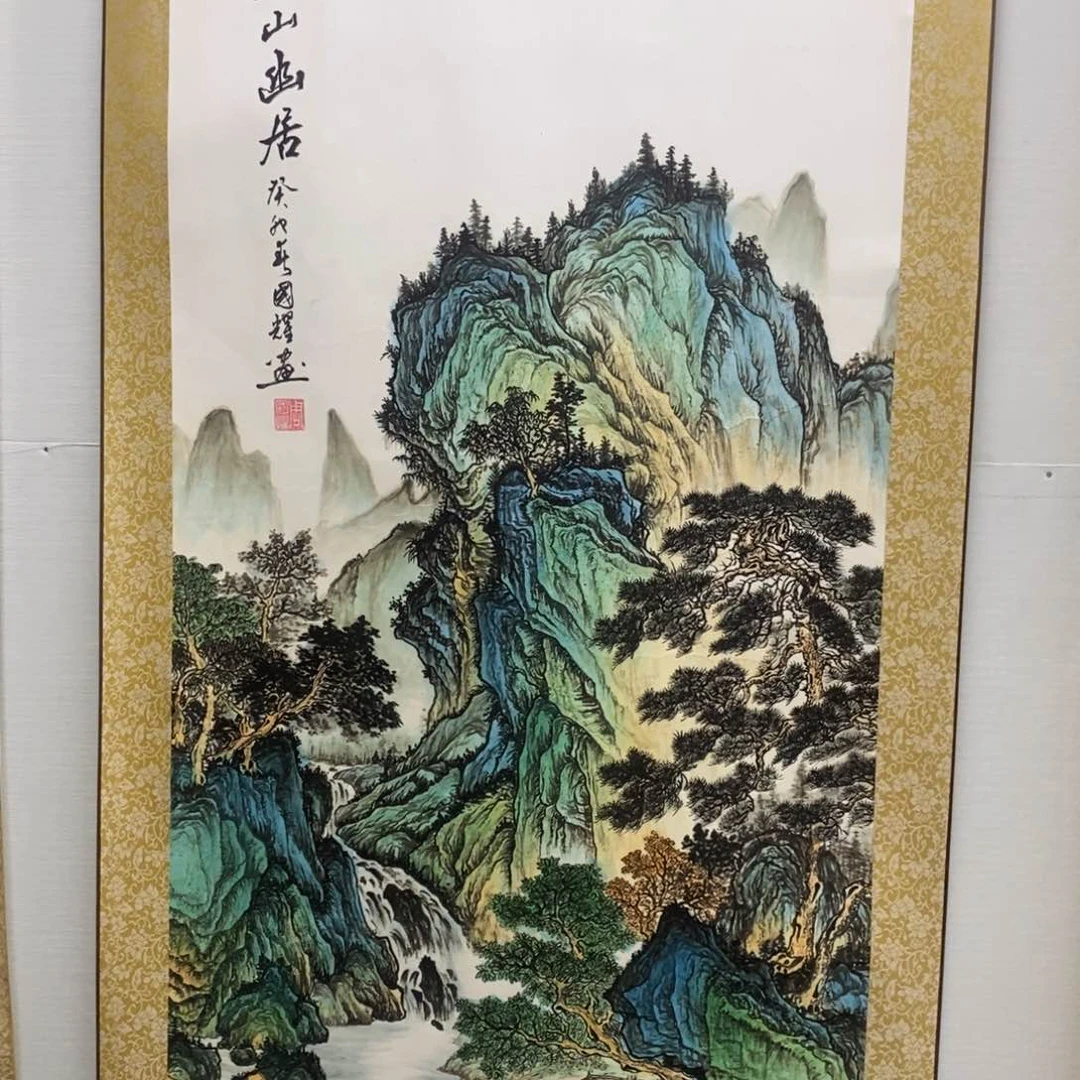 国画Y老师手笔手绘作品