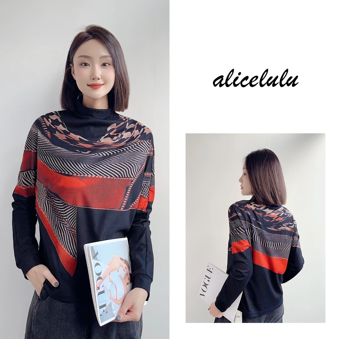 4alicelulu“如丝如风”衬衫立体逼真洋气时髦S2140782W