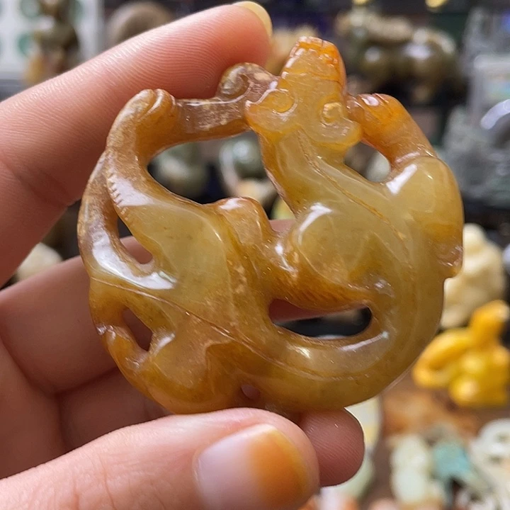 和田玉（糖玉）未镶嵌颈饰