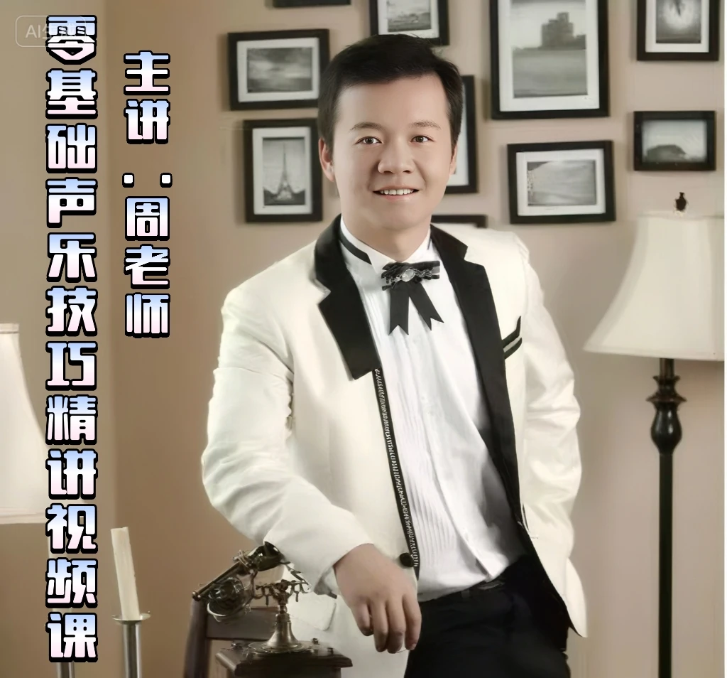 周老师 零基础声乐技巧精讲视频课（一对一辅导）