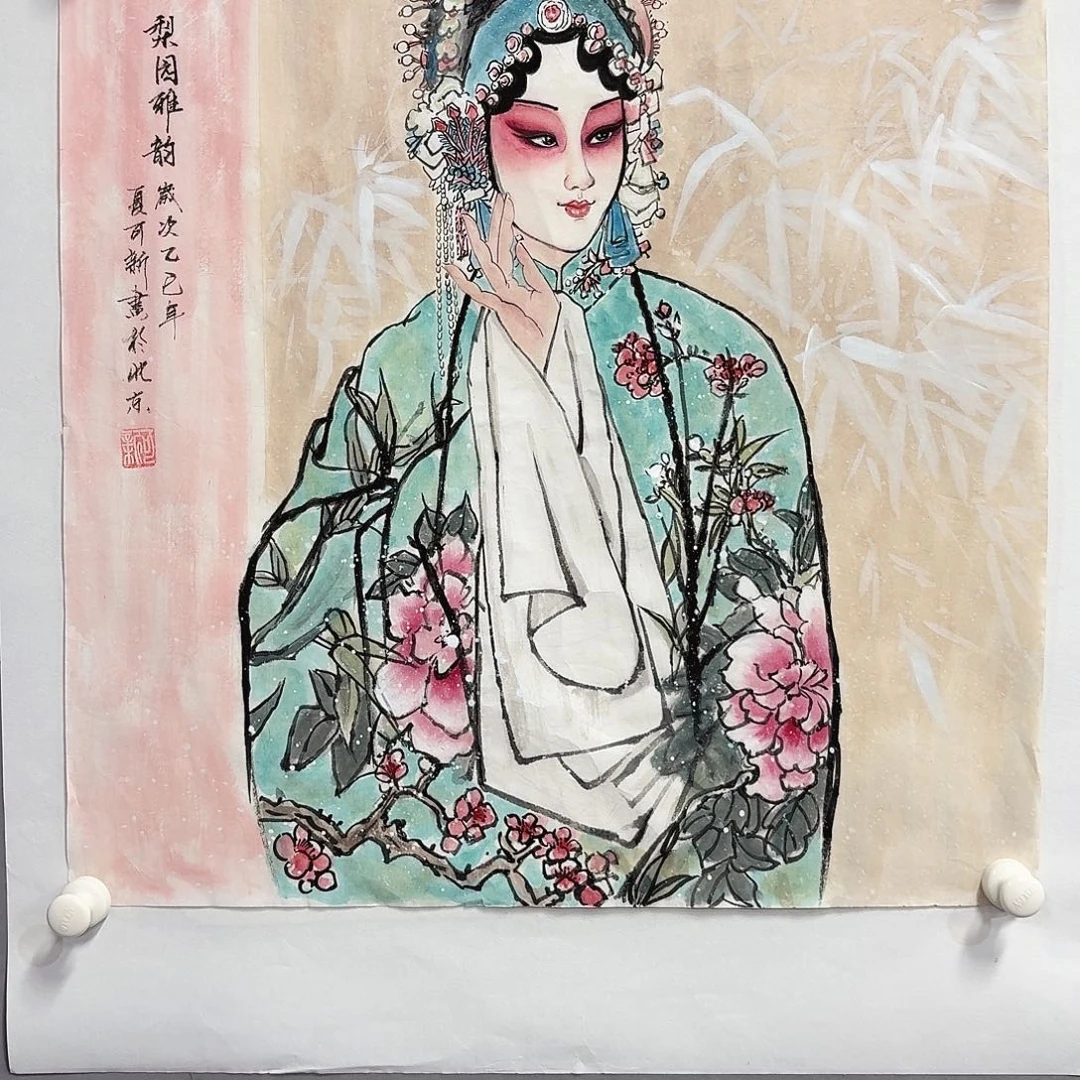 国画亲笔手绘放心去藏