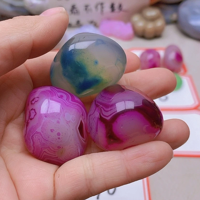 【闪购商品】未镶嵌玛瑙/玉髓珠宝半成品浮**士