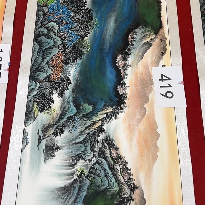 国画纯手工纯手绘炸福利